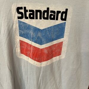 Graphic Tee - Light Gray size large